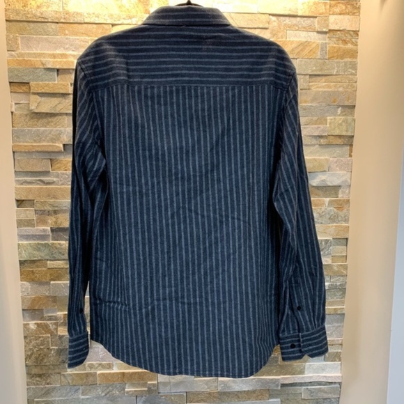 Coastal Striped Ride Modern Fit Flannel - Picture 3 of 5